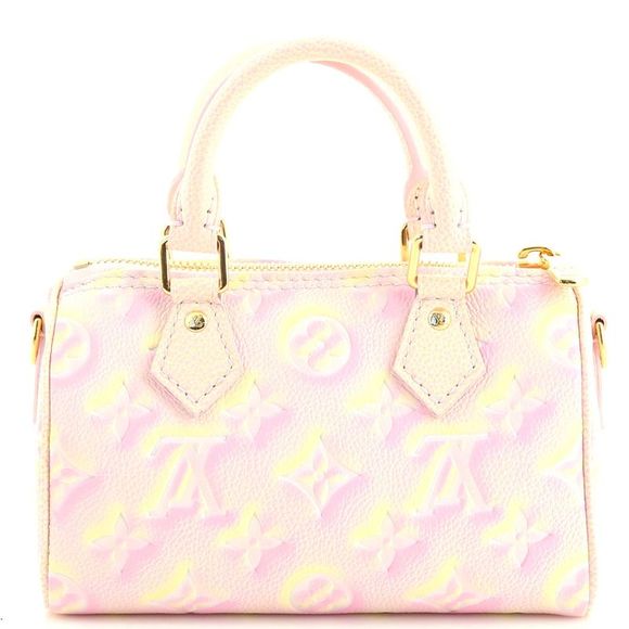 Louis Vuitton Speedy Bandouliere NM Bag Stardust Monogram Empreinte Leather Nano - Picture 4 of 8